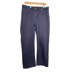 AG Adriano Goldschmied The Graduate Tailored Leg Chinos Jeans Mens Size 36 Blue